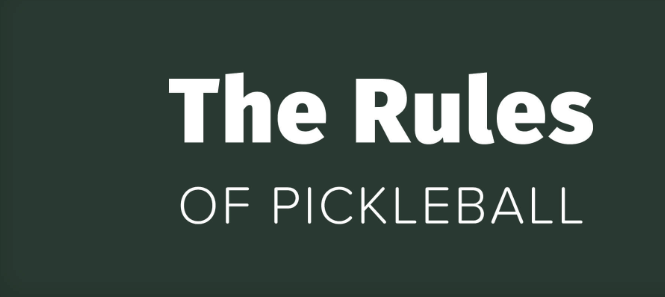 pickleball rules